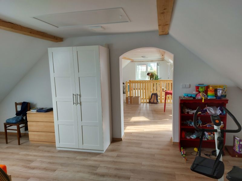 hotová realizace půdvní vestavby